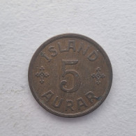 Iceland - 5 Aurar - Christian X - 1931 - IJsland