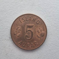 Iceland - 5 Aurar - 1963 - IJsland