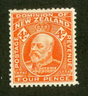 375 New Zealand 1900 Scott #134 M* (Lower Bids 20% Off) - Neufs