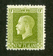 381 New Zealand 1909 Scott #158 M* (Lower Bids 20% Off) - Neufs