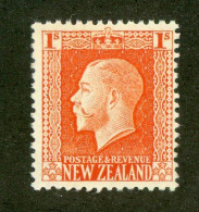 383 New Zealand 1909 Scott #159b Mnh** (Lower Bids 20% Off) - Neufs