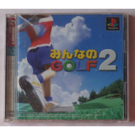 PS1 Japanese : Minna No Golf 2 SCPS-10093 - Sony PlayStation