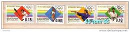 2000 Olympic Games-Sydney  4v.-used /oblitere (O)  BULGARIA /  Bulgarie - Oblitérés