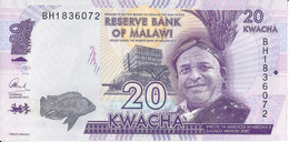 MALAWI - 20 Kwacha 2017 UNC - Malawi