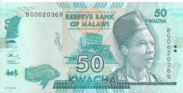 MALAWI - 50 Kwacha 2017 UNC - Malawi