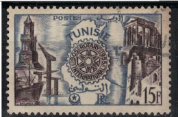 TUNISIE            N° YVERT  :  391  OBLITERE        ( OB      11/47  ) - Oblitérés