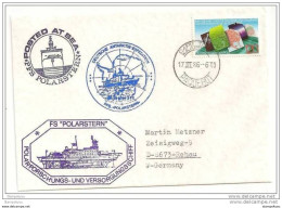 255 - 2 - Enveloppe Exp Antarctique Allemande Navire Polarstern  1986 - Other & Unclassified