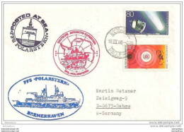 255 - 3  - Enveloppe Exp Antarctique Allemande Navire Polarstern  1986 - Other & Unclassified