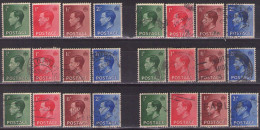 Great Britain 1936 - King Edward VIII 1xMNH**,5x Used - Nuevos