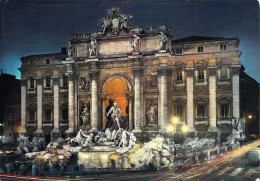 Rome - Fontaine De Trévi - Vue Nocturne - Fontana Di Trevi