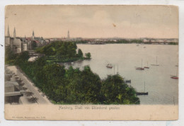 2000 HAMBURG - UHLENHORST, Blick Auf Die Stadt, Verlag Groth, Ca. 1905 - Nord