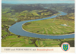 Ybbs Und Persenbeug Mit Donaukraftwerk - (Österreich,Austria) - Alpine Luftbild - Melk