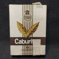 Caja 10 Cigarrillos Caburitos – Origen: Argentina - Tabaksdozen (leeg)