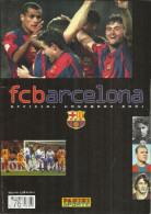 FC BARCELONA OFFICIAL HANDBOOK 2001 - EDITION PANINI SPORTS SPAIN  - HALL OF FAME RESULTS ETC... ( FOOTBALL - SOCCER ) - Sports