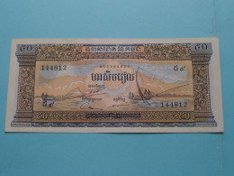 50 Cinquante Riels ( Cambodge ) > ( Voir / See SCANS ) UNC ! - Cambodja