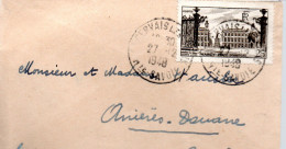 FRANCE / TIMBRE SEUL SUR LETTRE NANCY N° 778 - 1921-1960: Modern Period