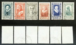 N° 587 à 592 Série De 1943 Oblit TB Cote 14€ - Used Stamps
