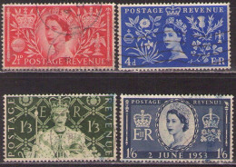 Great Britain 1953 CORONATION QUEEN ELIZABETH II  Used - Used Stamps