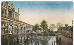 Sevilla : Alcazar, Galeria Y Estanquede D. Pedro I (Edit. C.R.S. N°136) - Sevilla