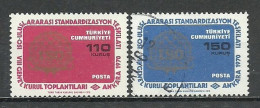 Turkey; 1970 VIII. General Council Meeting Of ISO (Complete Set) - Gebruikt