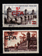 Réunion  - 1955 - Tb De France Surch - N° 324/328 - Oblit - Used - Gebraucht