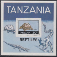 Tanzanie BF N° 54  XX  Faune : Reptile, Le Bloc  Sans Charnière TB - Tanzanie (1964-...)