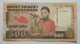 Madagascar  Ariary Zato 500 Francs - Madagascar