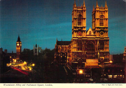 Londres - Abbaye De Westminster Et Place Du Parlement - Vue Nocturne - Westminster Abbey