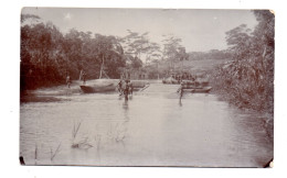 Batouri . Bac De La Kader.1929. Carte Photo. - Cameroun