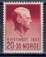 Norwegen 1942 - Hilfsfonds, Nr. 265, Postfrisch ** / MNH - Neufs