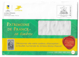 18003 - PAP TSC La Poste Phil@poste  - PATRIMOINE DE FRANCE 2023 (TP Patrimoine De France  )  International  250g) - Prêts-à-poster:Stamped On Demand & Semi-official Overprinting (1995-...)