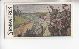 Stollwerck Album No 16 Festungskämpfe In Nordfrankreich Erstürmung Sperrforts Camp Romains  Grp 578#5  RARE - Stollwerck