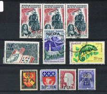 FR 1925 - CFA Lot De 10 Val. Obl. - Used Stamps