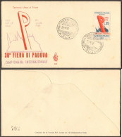 Fdc Venetia TS 1952 147 Trieste Fiera Di Padova - Autres & Non Classés