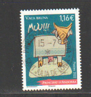 2022. Sello Usado La Vaca Parda (Vaca Bruna), 1ª Calidad - Used Stamps