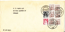 Brazil Cover Sent Air Mail To Denmark 1-8-1978 - Lettres & Documents