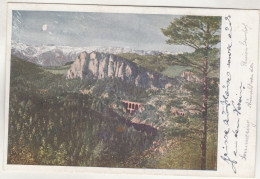 D3240) SEMMERING - Aussicht Von Der Pension SONNHOF - Sehr Alt - Semmering