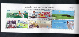 ESPAÑA DEPORTES VALENCIA TENIS GOLF MOTOCICLISMO  TENNIS MOTORCYCLING USED - Golf