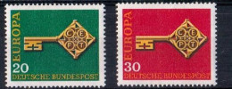 ALEMANIA EUROPA CEPT 1968 - 1968