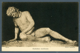 °°° Cartolina - Roma N. 2180 Gladiatore Moribondo Formato Piccolo Nuova °°° - Musea