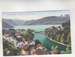 D3252) Salzkammergut GMUNDEN - Traunausfluß Mit Alten HAUS DETAILS Top ! 1922 - Gmunden