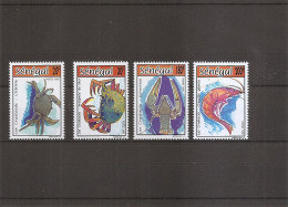 Crustacés ( 1001/1004 XXX -MNH - Du Sénégal ) - Crustaceans