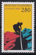 MiNr. 470 Andorra Französische Post 1994, 9. Juli. Sport - Bergsteigen - Postfrisch/**/MNH - Climbing