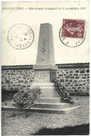 MASSAY - Monument Inauguré Le 11 Novembre 1920 - Massay