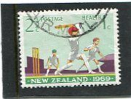 NEW ZEALAND - 1969  2 1/2c+1c  HEALTH  FINE USED - Used Stamps