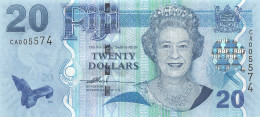 Fiji Islands 20 Dollars 2007 Unc Pn 112a, Banknote24 - Fiji