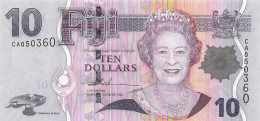 Fiji Islands 10 Dollars 2007 Unc Pn 111a, Banknote24 - Fiji