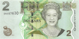 Fiji Islands 2 Dollars 2011 Unc Pn 109b, Banknote24 - Fidschi