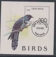 Tanzanie BF N° 181 O  Faune : Oiseau, Le Bloc  Oblitéré TB - Tanzanie (1964-...)