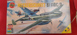 Messerschmitt Bf110C/D - German Army - 1940 - Model Kit - Airfix (1:72) - Airplanes
